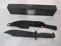 10" Bowie Knife/Scabbord New in Box Ontario Knife-