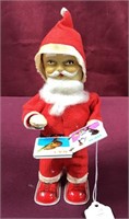 Book Reading Santa Wind Up Toy