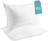 Beckham Hotel Memory Foam Pillows Set  Queen