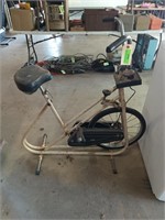 Vintage Montgomery Ward stationary bicycle