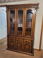 Lighted Dining Room Hutch (One Piece) 76x47x14.5