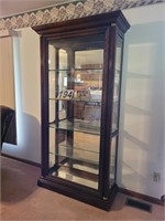 Ornate Glass Display Cabinet 88x39x16