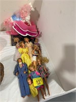 GROUP OF BARBIE DOLLS & BARBIE ACCESSORIES