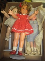 3 Dolls (1 Shirley Temple)