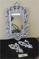Decorative Mirror & Wall Candle Sconces