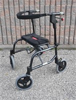 HOME ASSISTANCE AID Walker Chair, Foldable