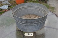 Galvanized Wash Tub