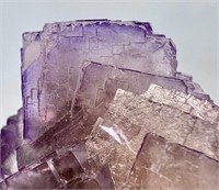 83 Gm Gorgeous Blue Zoning Fluorite Specimen