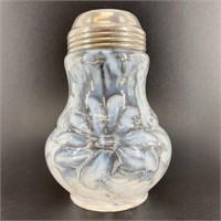 Opalescent Daisy And Fern Glass Sugar Shaker