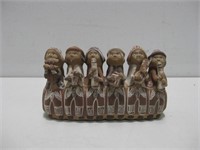 5.5"x 3.5"x 1.5" Peruvian Pottery Folk Art Figures
