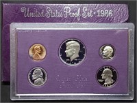 1986 US Mint Proof Set MIB