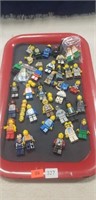 Tray Of Assorted LEGO Mini Figurines & More