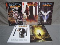 5 Assorted "Negative Burn" Comics