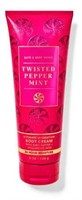 $17.95 Twisted Peppermint 8oz Body Cream AZ2