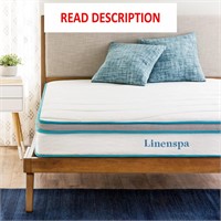 Linenspa 8 Hybrid Mattress - Full Size