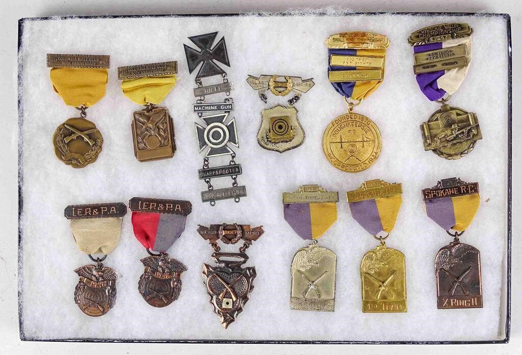 Sharpshooting Medals and Pins