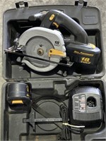 CRAFTSMAN 18 VOLT CIRCULAR SAW WITH TWO BATTERIES