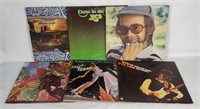 6 Rock Lp's - Steve Miller, Yes, Elton John