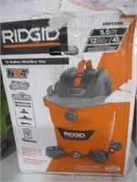 1319) cond. unkn. AS IS Ridgid shop vac