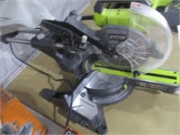 1231) cond. unkn. AS IS Ryobi elec miter saw