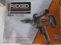 1233) cond. unkn. AS IS Ridgid spade handle drill