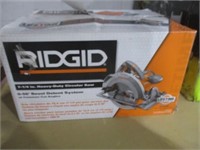 1325) cond. unkn. AS IS Ridgid circular saw