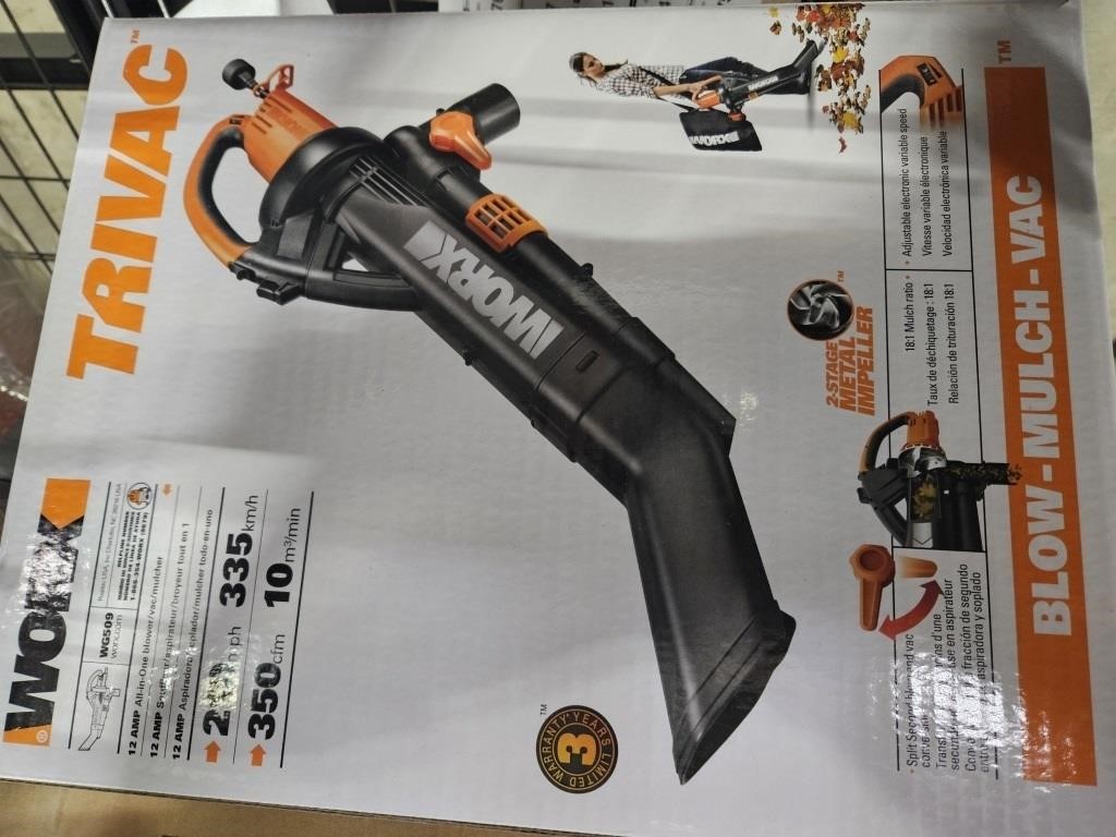 worx privacy vacuum and blower