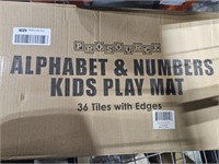prosource Alphabet and numbers kids play mat