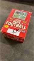 1990 Score Football Wax Box