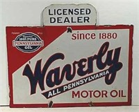 DSP Waverly motor oil sign