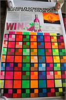 Day Glow Color Chart/Poster