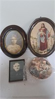 Antique Pictures Frames Norman Rockwell Plate