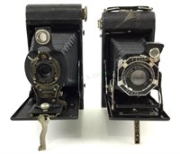 (2) Vintage Kodak Folding Cameras