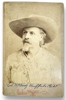 Buffalo Bill Cabinet Card 1870