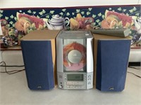 JVC CD/AM/FM/Cassette stereo