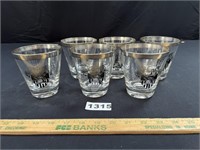 MCM US Naval Academy Silver Rimmed Glasses