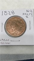 1828 Large Cent
