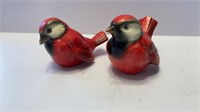 2 Cardinal porcelain Goebel figures