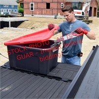 2 Craftsman 30gal storage totes (DAMAGED)