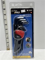 9 pce hex key set- SAE