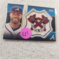 2013 Topps Commerative Patch Jason Heyward