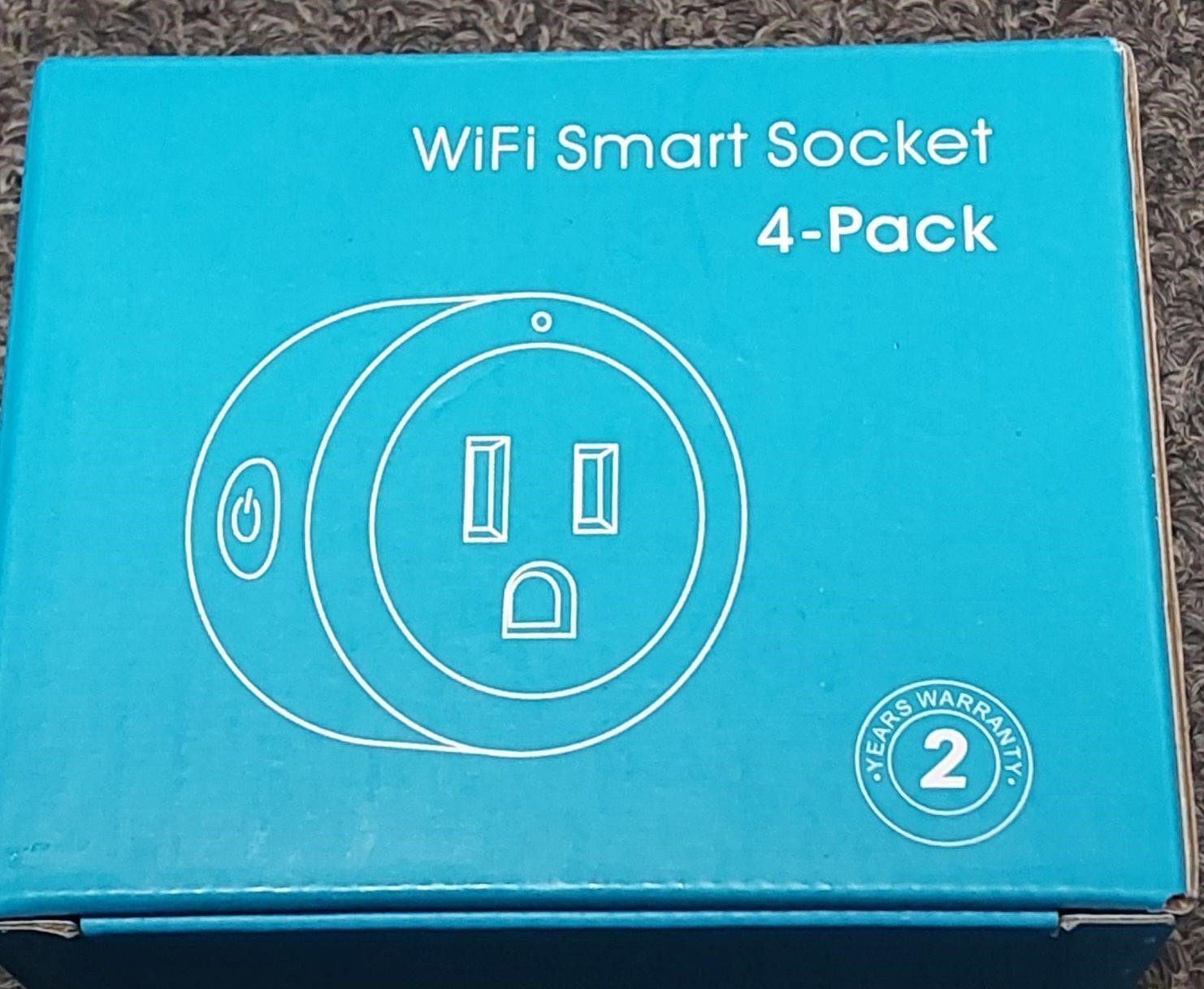 4pk Wifi Smart Plugs