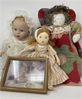 Doll Collection and "Suspense" Print