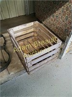 Antique 15 x 18 Wood crate