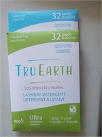 Lot of 2 Tru Earth Eco-Strips Laundry Detergent B