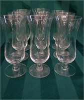 9-DEEP FOOTED GLASSES