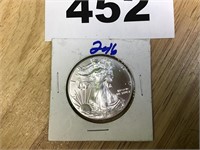2016 Silver Eagle Dollar