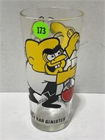 Simon Barr, sinister Pepsi, character glass