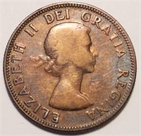 1953 Canadian Silver Quarter - 80% Silver