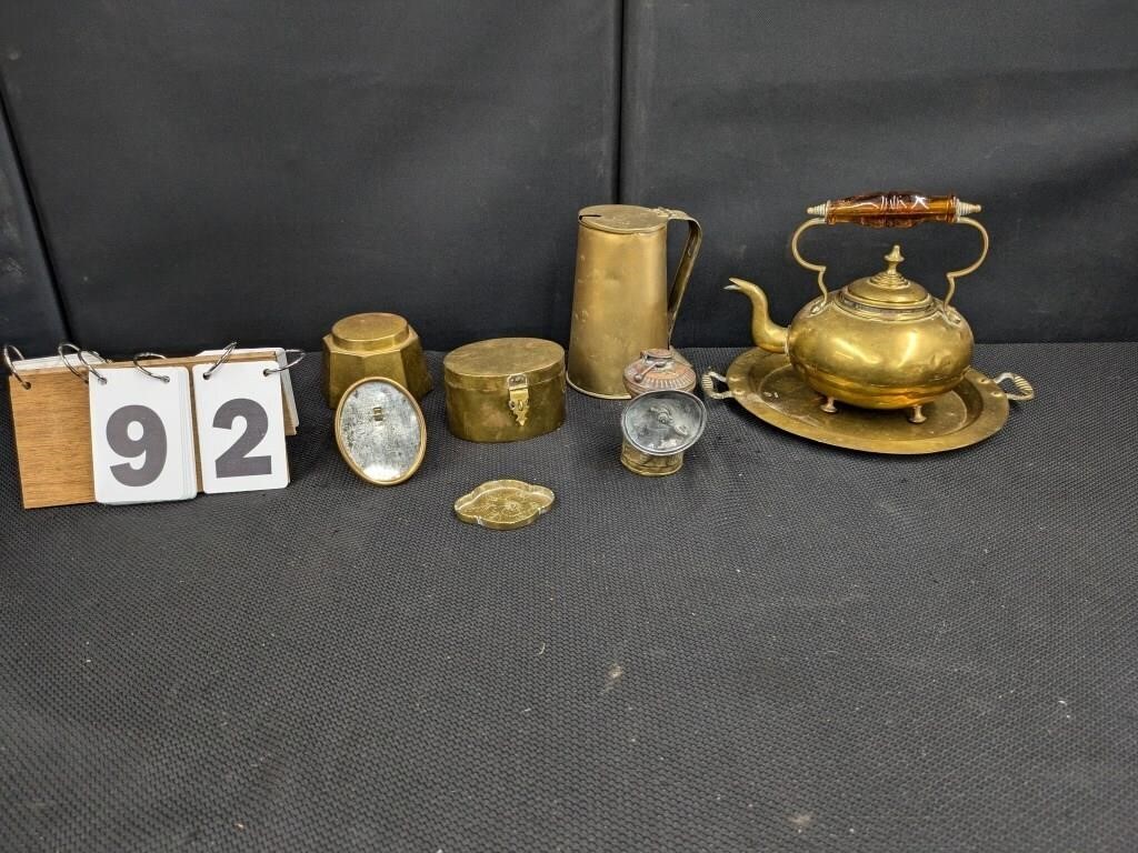 Group of Assorted Brass Pieces